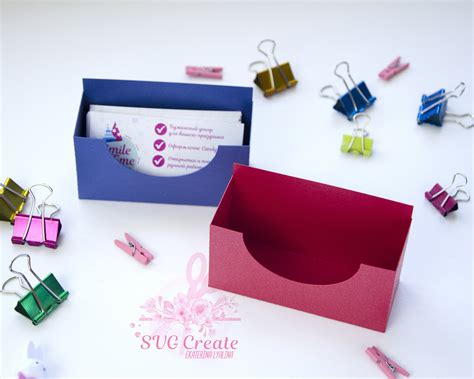 diy business card holder template.